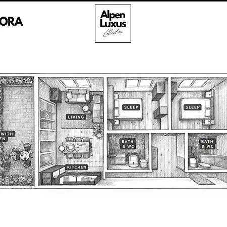 Isanora - Alpenluxus Collection Apartamento