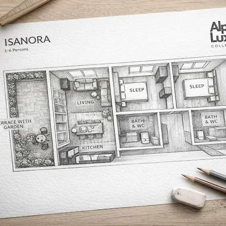 Дом отдыха Isanora - With Garden Фюген